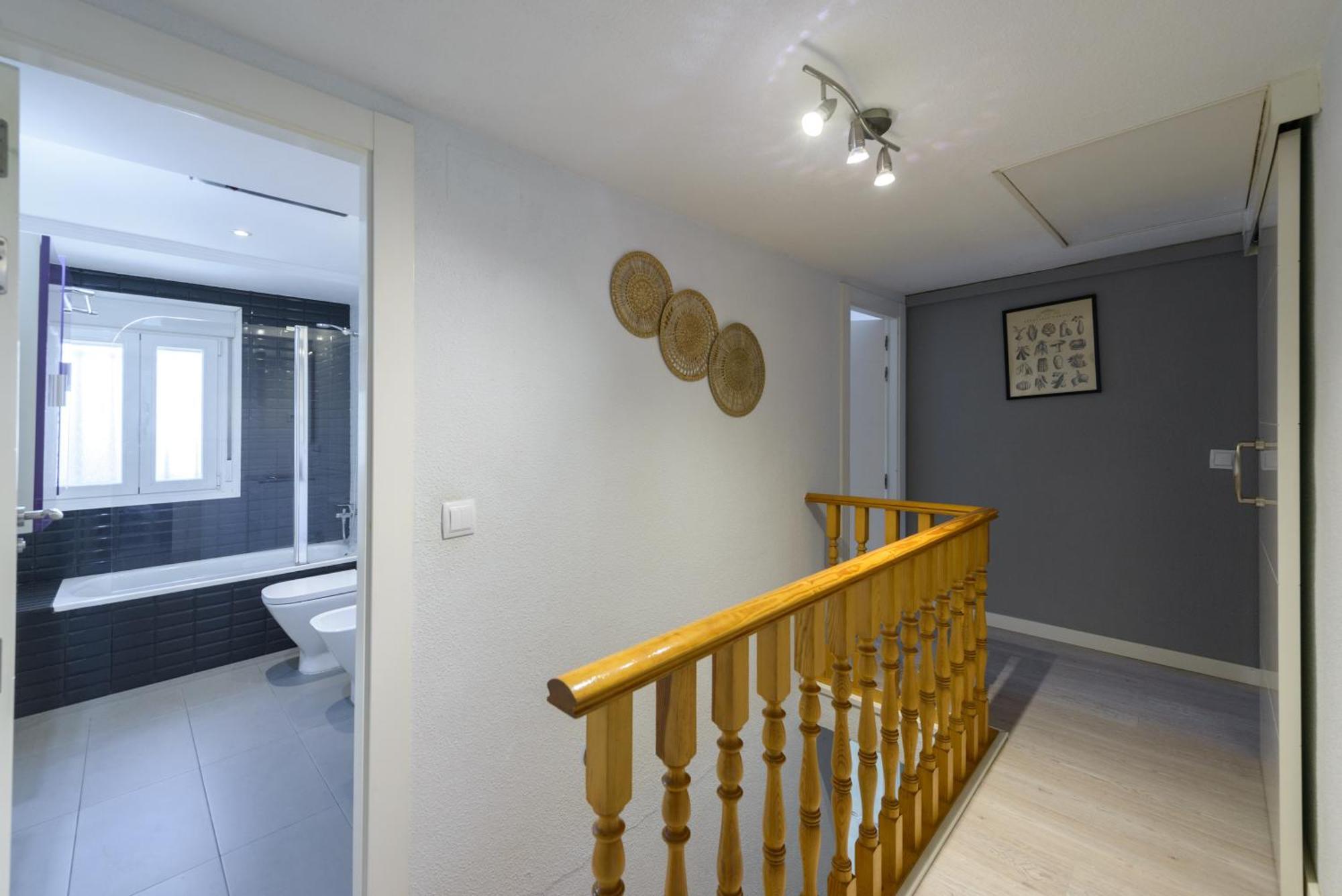 Sabadell Calle, Casa Familiar De 3 Dormitorios Con Terraza Junto Metro Fuencarral Madrid Buitenkant foto